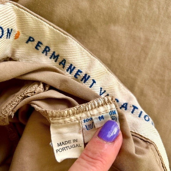 LAST CHANCE Permanent Vacation Men’s Khaki Tan Pants Size Medium - Picture 5 of 7